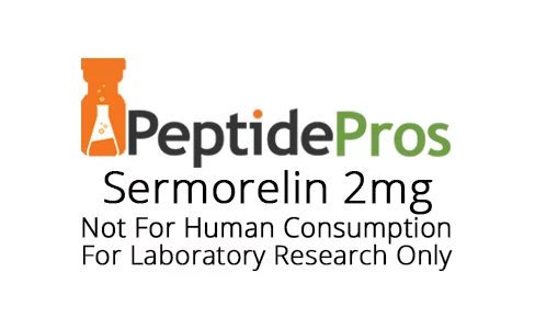 Peptide product label for SERMORELIN