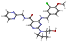 Avanafil Molecule Structure