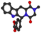 Tadalafil 3D Molecule Structure