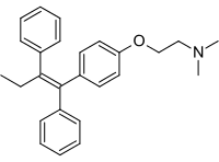 Tamoxifen Moleucule Structure