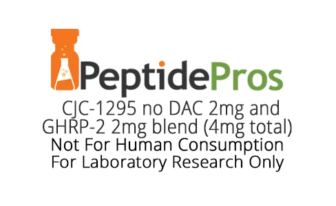Peptide product label for CJC No DAC GHRP2