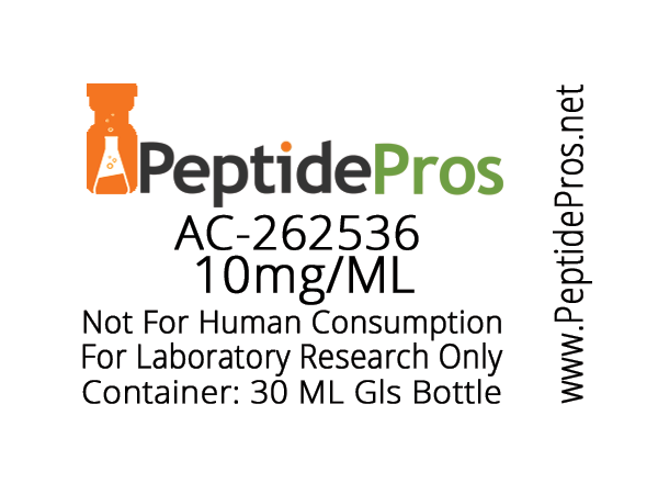 AC-262536 liquid research chemical product label