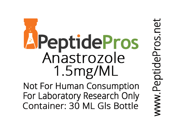ANASTROZOLE liquid research chemical product label