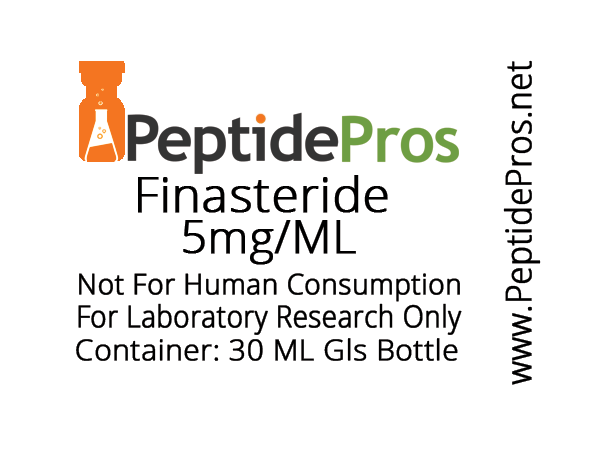 FINASTERIDE liquid research chemical product label