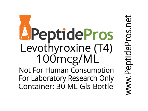 LEVO-T4 liquid research chemical product label