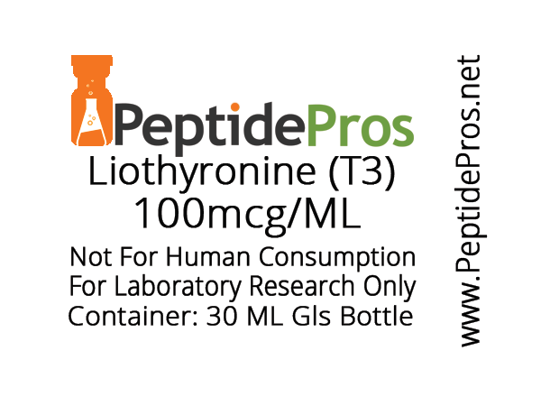 LIO-T3 liquid research chemical product label