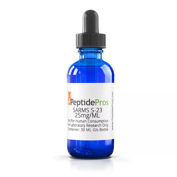 Made in USA S-23 Liquid Research chemical bottle