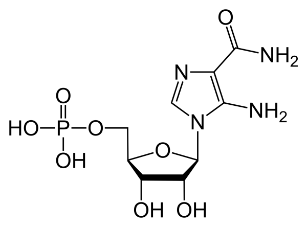 AICAR Peptide chemical structure Made in USA