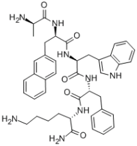 GHRP-2 Peptide chemical structure Made in USA