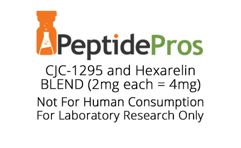 Peptide product CJC-1295 and Hexarelin blend 4mg