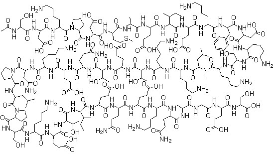 Peptide TB-500 chemical structure