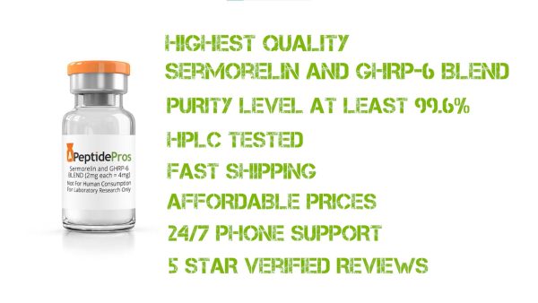 Peptide Sermorelin and GHRP 6 BLEND