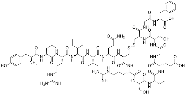 AOD-9604 Peptide chemical structure Made in USA